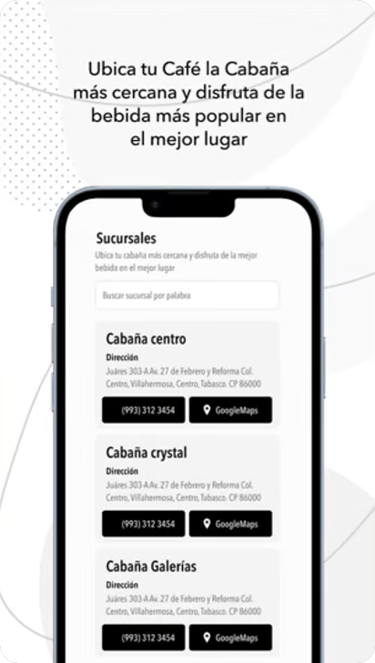 App Cabaña pantalla 6