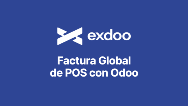 Factura Global de punto de venta con Odoo