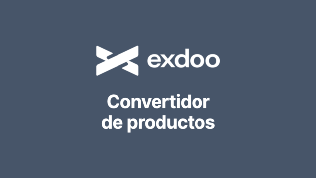 Convertidor de productos