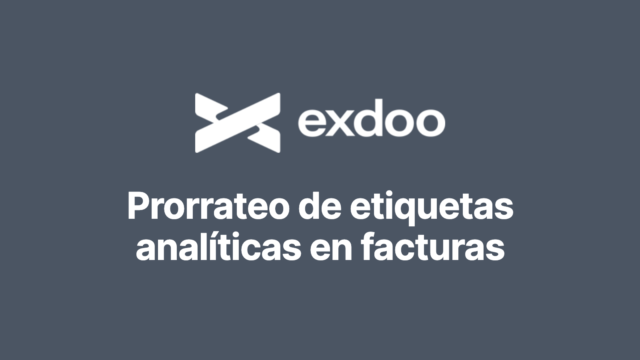 Prorratear etiquetas analíticas en facturas de cliente