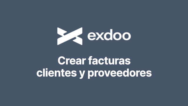 Crear facturas de clientes y proveedores
