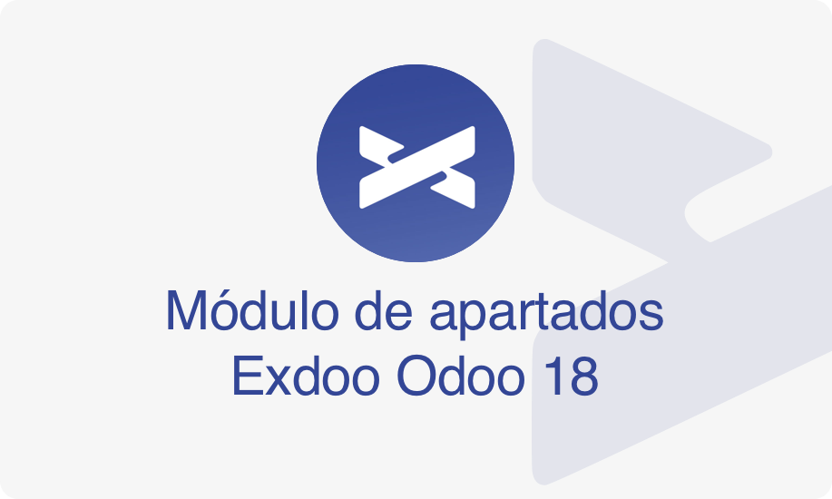 Módulo de apartados Exdoo Odoo 18