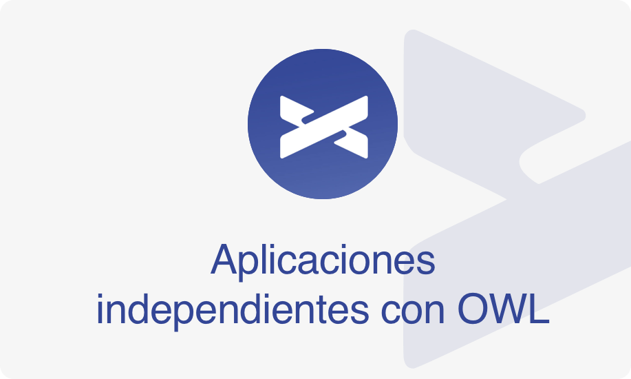 Aplicaciones independientes con OWL