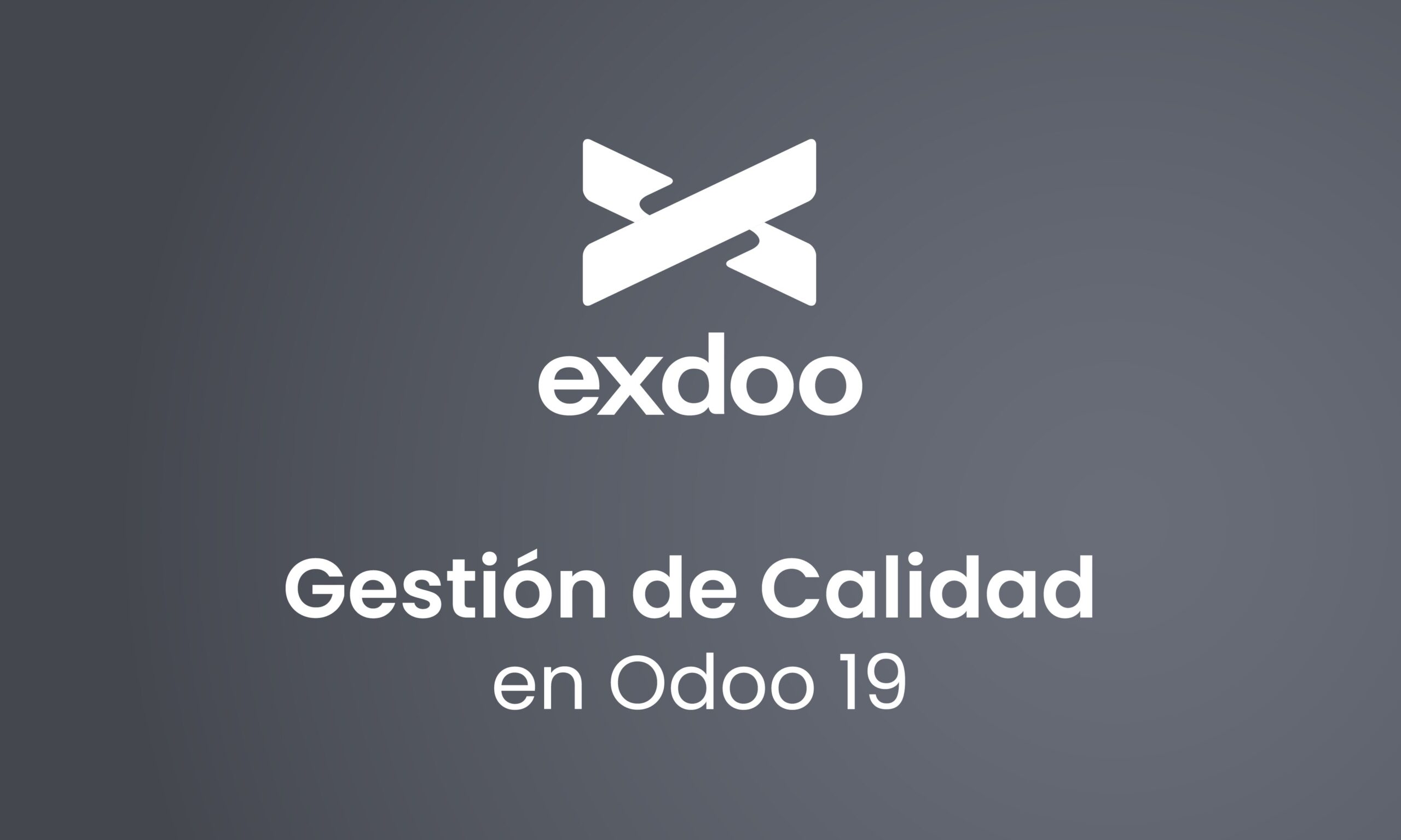 Gestión de calidad en Odoo 19