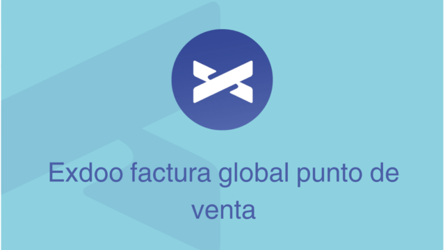 Exdoo factura global punto de venta