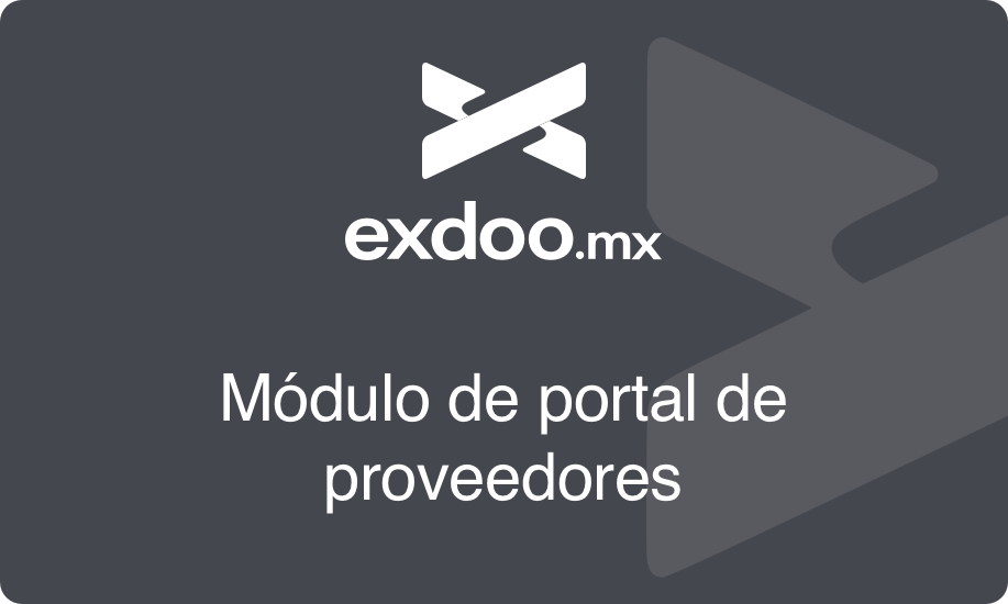 Módulo de portal de proveedores