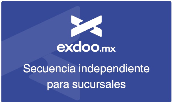 Secuencia independiente para sucursales